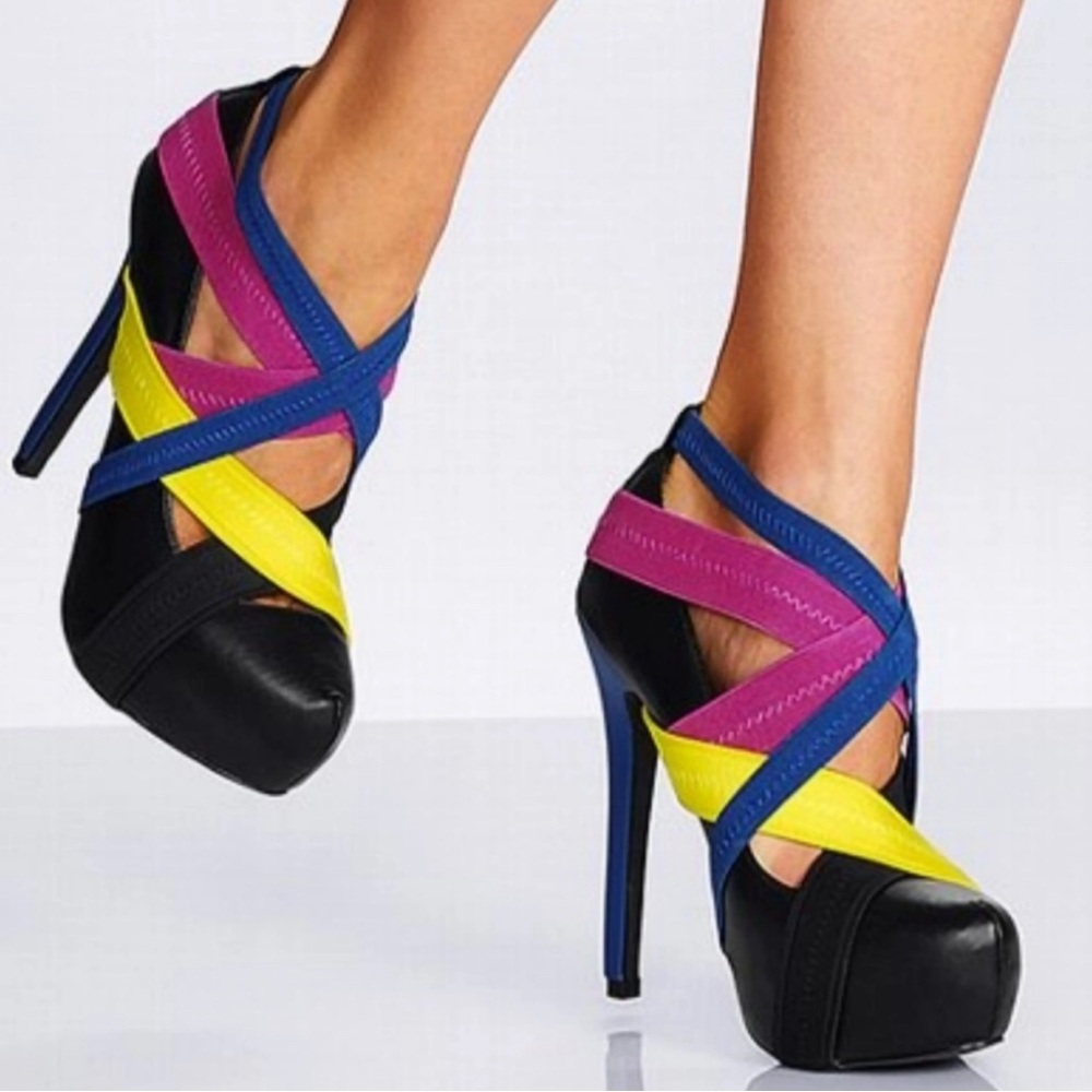 COPY - Colorblock sexy pumps NEW LISTING✅ pre love in great condition